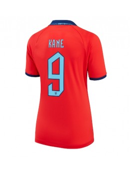 England Harry Kane #9 Auswärtstrikot für Frauen WM 2022 Kurzarm